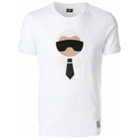 Fendi Camiseta 'Karl' - Branco