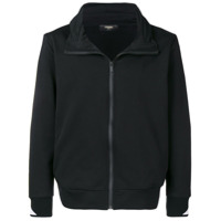 Fendi Jaqueta com gorro oculto - Preto