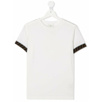 Fendi Kids Camiseta com logo FF - Branco