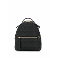 Fendi Mochila com Duplo F gravado - Preto