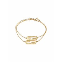 Fendi Pulseiras da amizade FF - Dourado