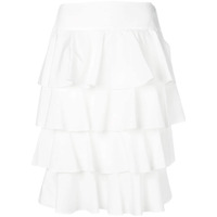 Fendi Saia com amarração - Branco