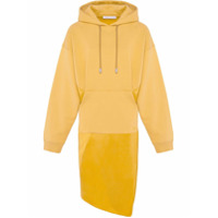 FENTY Vestido reto com capuz - Amarelo