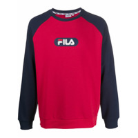 Fila Moletom com estampa de logo - Vermelho