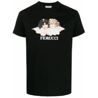 Fiorucci Camiseta Vintage Angels - Preto
