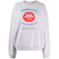 Fiorucci Moletom oversized - Cinza