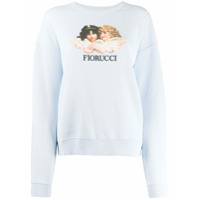 Fiorucci Vintage Angels sweatshirt - Azul