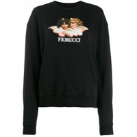Fiorucci Vintage Angels sweatshirt - Preto