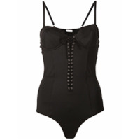 Fleur Du Mal Body com detalhe - Preto