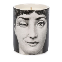 Fornasetti Silenzio scented candle - Branco