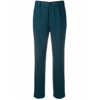 Forte Forte Calça reta cintura alta - Azul