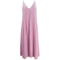 Forte Forte Vestido com logo - Rosa