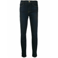 FRAME Calça jeans com fenda lateral - Azul