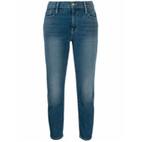 FRAME Calça jeans skinny cropped - Azul