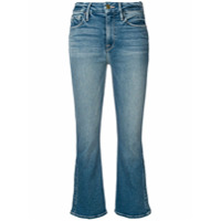 FRAME cropped flared jeans - Azul