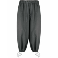 Fumito Ganryu baggy fit trousers - Cinza