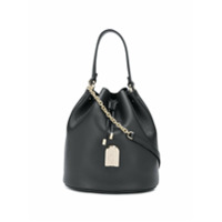 Furla Bolsa bucket Sleek granulada - Preto