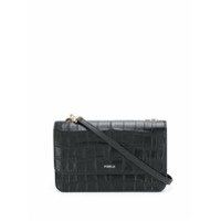 Furla Bolsa transversal com gravação - Preto