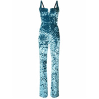 Galvan glamorous playsuit - Azul