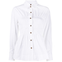 GANNI Camisa mangas longas - Branco