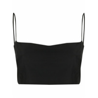 GAUGE81 Regata cropped de seda - Preto