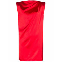 GAUGE81 Vestido Cali drapeado - Vermelho