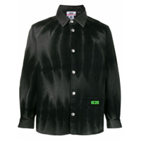 Gcds Camisa jeans Radiography - Preto