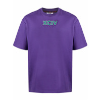 Gcds Camiseta com estampa de logo - Roxo