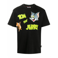 Gcds Camiseta de algodÃ£o Tom & Jerry - Preto