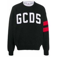 Gcds logo print jumper - Preto