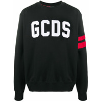 Gcds Moletom com estampa de logo - Preto