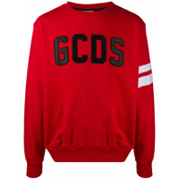 Gcds Moletom com logo gravado - Vermelho