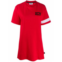 Gcds Vestido com logo - Vermelho