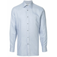 Gieves & Hawkes Camisa com estampa - Azul