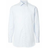 Gieves & Hawkes Camisa listrada - Azul