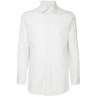 Gieves & Hawkes Camisa listrada - Branco