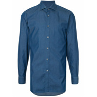 Gieves & Hawkes Camisa mangas longas - Azul