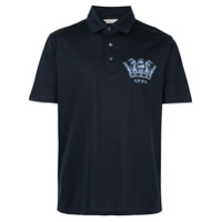 Gieves & Hawkes Camisa polo com logo - Azul