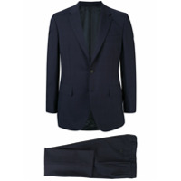 Gieves & Hawkes Terno xadrez - Cinza