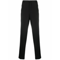 Giorgio Armani Calça reta cintura alta - Azul