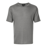 Giorgio Armani Camiseta de tricô - Cinza