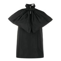 Givenchy Blusa oversized com laço - Preto