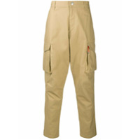 Givenchy Calça cargo cintura alta - Neutro