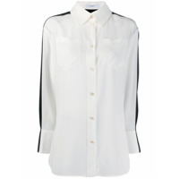 Givenchy Camisa bicolor - Branco