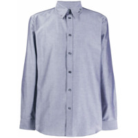 Givenchy Camisa com piercing - Cinza