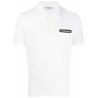 Givenchy Camisa polo com estampa de logo - Branco