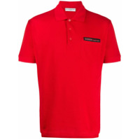 Givenchy Camisa polo com logo - Vermelho