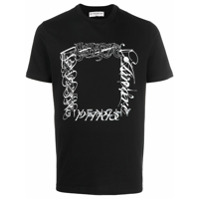 Givenchy Camiseta com estampa de logo - Preto