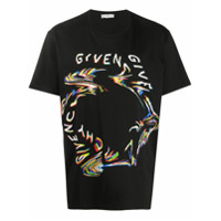 Givenchy Camiseta com estampa de logo - Preto