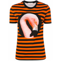 Givenchy Camiseta listrada 'Flamingo' - Preto